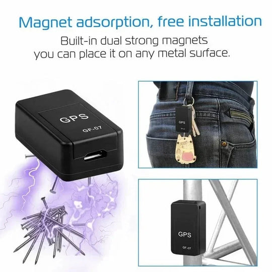 HOT SALE🔥 Magnetic Mini GPS Tracker - Car/Bike/Pets/Kids Safety (GF-07)
