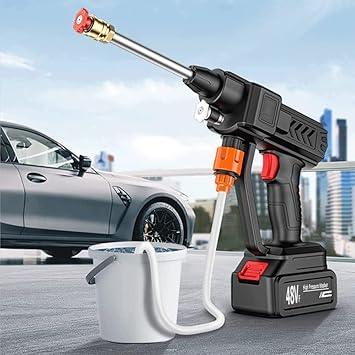 Portable Cordless High-Pressure Washer Gun for Cars, Floors & Garden 🌿🚗