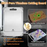 3PCS Titanium Cutting Board Set