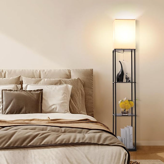 Modern Shelf Floor Lamp