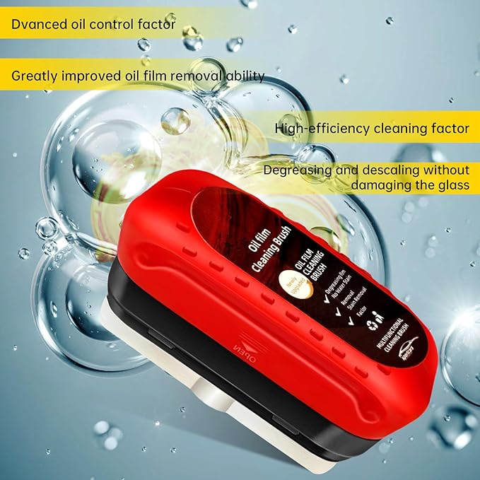 20% OFF🧼Automotive Oil Film Cleaning Brush, Reusable Windshield Glass Coating,Creative Portable Glass Cleaning Board for All Cars