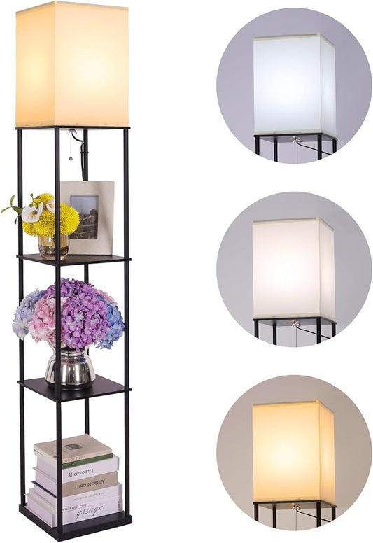 Modern Shelf Floor Lamp