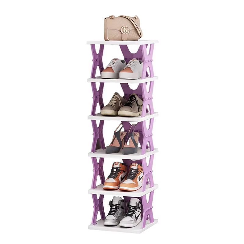 🔥 37% OFF – X-Shape Multi-Tier Foldable Shoe Rack Organizer 👟 Perfect for Entryway & Closet 🏠📦